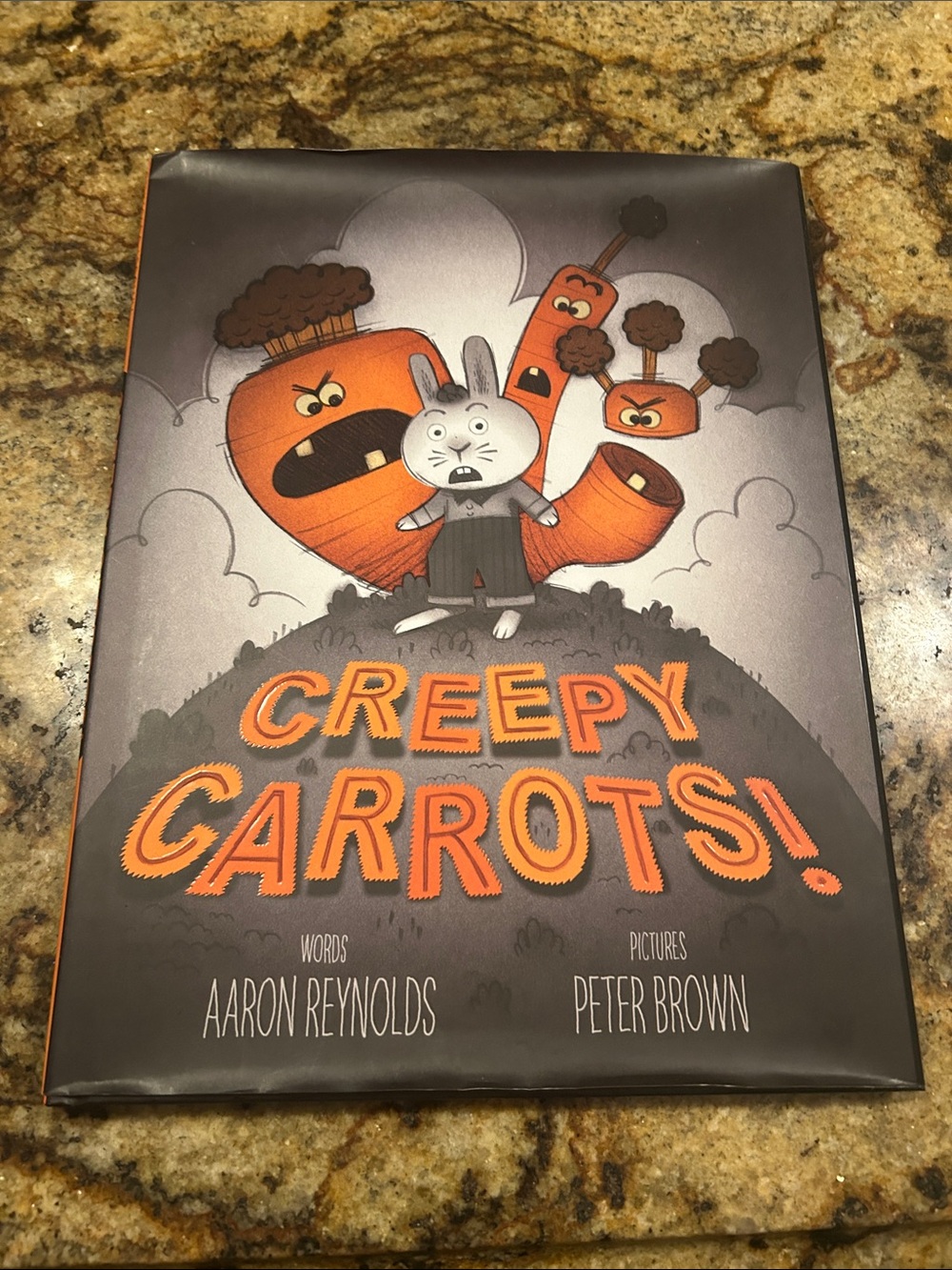 Creepy Carrots! Hardcover Picture Book - Orange Cover